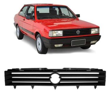 Imagem de Grade Dianteira Vw Gol Gts Quadrado 1987 88 1989 1990 Menor - Fipparts