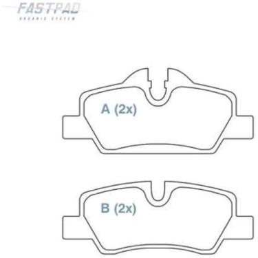 Imagem de Pastilha de Freio Mini Cooper Coupe 2014 a 2021 WILLTEC