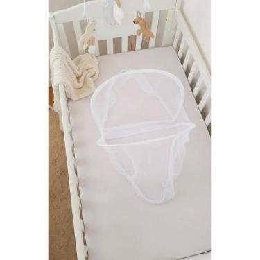 Imagem de Mosquiteiro Universal Ninho Bebê Branco - Proteção Segura - Congratula