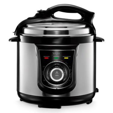 Imagem de Panela de Pressão Elétrica - 10 Funções Timer Trava de Segurança 840W 