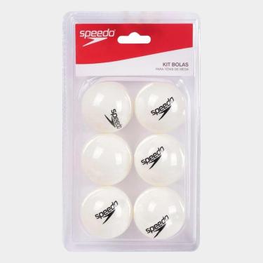 Imagem de Kit Bolas Speedo P/ Tênis De Mesa Com 6 Peças-Unissex