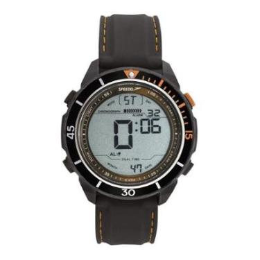 Imagem de Relógio Speedo   0g0evnv Esportivo Digital Marrom-Masculino