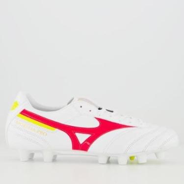 Imagem de Chuteira Mizuno Morelia II Pro Campo Branca-Masculino