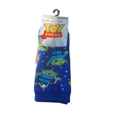 Imagem de Meia Lupo Disney Ku Toy Story - Infantil - Azul - 3036, Azul, 30/36