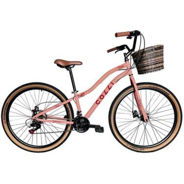 Imagem de Bicicleta Aro 29" Colli Viena Freio a Disco 21 Marchas, 29", Rosa Blus