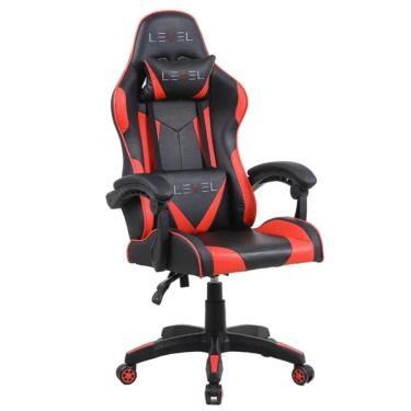 Imagem de Cadeira Gamer Ergonômica Level Lv-c01dn Vermelho