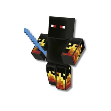 Imagem de Boneco Articulado Athos Gamer Skin Pequeno 15cm - Algazarra Brinquedos