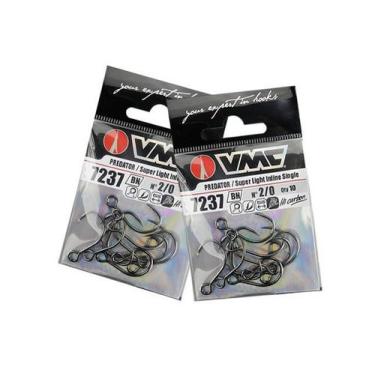Imagem de Anzol VMC Light InLine Single 7237BN C/ 10Un, N1/0 - C/10 UND