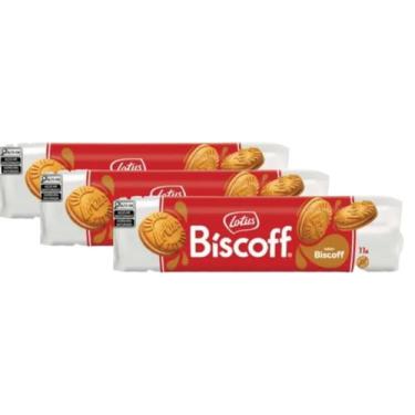 Imagem de Biscoito Recheado Sabor Biscoff Biscoff 110g Lotus - 3 Unid