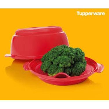 Imagem de Vaporeira Cristal Pop 2,5l Vermelha Tupperware