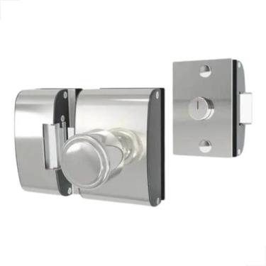 Imagem de Fechadura Elétrica Porta Vidro Vv AGL Externa PV200F2E Prata