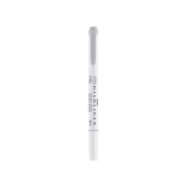 Imagem de Marca-texto Zebra Newpen Mildline Ponta Dupla Gray