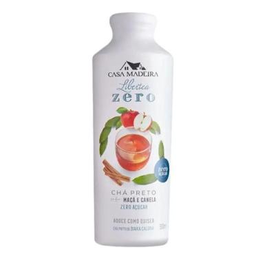 Imagem de Chá Preto Zero Açúcar Maçã e Canela Casa Madeira 500ml