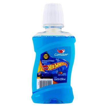 Imagem de Enxaguante Bucal Condor Infantil Hot Wheels 250ml