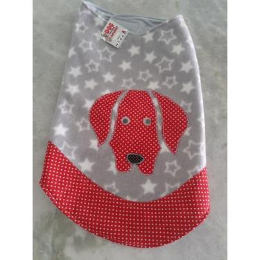 Imagem de Roupa Pet, inverno, soft forrada em malha com aplicação em cores varia