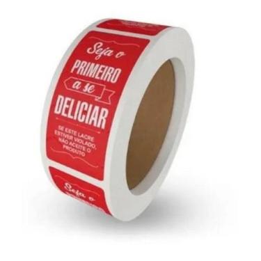 Imagem de Lacre de Segurança com 32x92 mm com 1.000 unidades - Prise foods