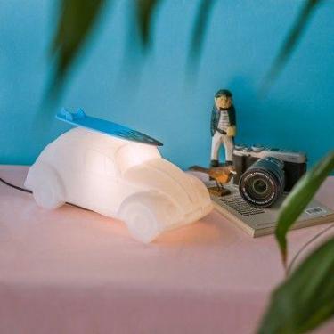 Imagem de Luminária fusca branco com prancha - Preech