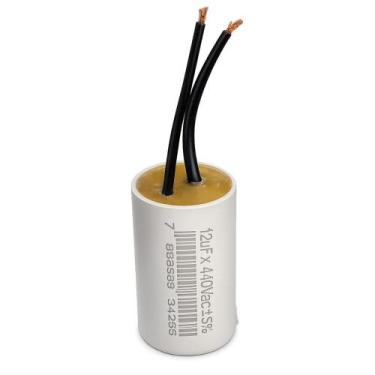 Imagem de Capacitor 2 fios metalizado 12 uf x 440v trio