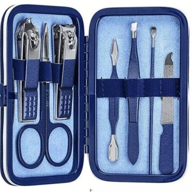 Imagem de Kit Manicure Portátil com 7 Peças LE-1926 It Blue - ITBLUE