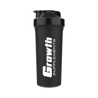 Imagem de Coqueteleira 600ml - GROWTH SUPLEMENTOS, Preta