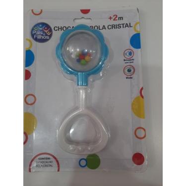Imagem de Chocalho bola crystal - Pais e filhos 