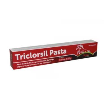 Imagem de Vermífugo Triclorsil Pasta para Cavalos - 30 gr - Vansil