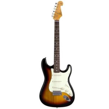Imagem de Guitarra Sx Sst62 Strato 3Ts 3 Tone Sunburst