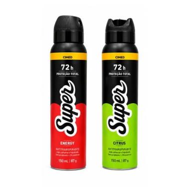 Imagem de Kit Desodorante Cimed Super Energy + Citrus 150ml