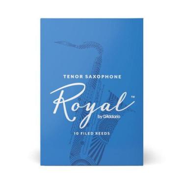 Imagem de Palheta Sax Tenor Royal RKB1025 Corte Francês Dureza 2.5 10 Unidades D