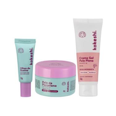 Imagem de Kit Hidratação Pele de Porcelana Olhos de Gueixa Pele Plena Kokeshi - 