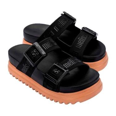 Imagem de Melissa cozy m-lover platform 35977, Preto, Bege, 33/34