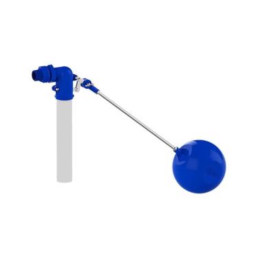 Imagem de Torneira de Boia 9610 para Caixa D Agua Pressão Máxima 10 kgf-cm2 Plástico de Engenharia Poliacetal Azul Censi