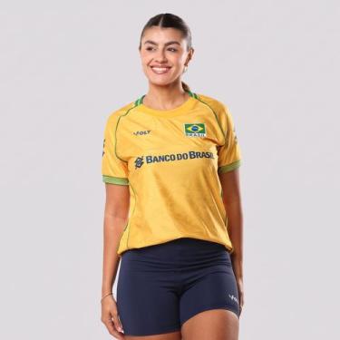Imagem de Camisa Volt Brasil CBV I 2026 Feminina, P
