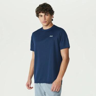 Imagem de Camiseta Fila Sports Light Masculina, G, Marinho