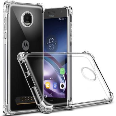 Imagem de Capa Case Transparente Tpu Anti Impacto Para Motorola Moto Z2 Play