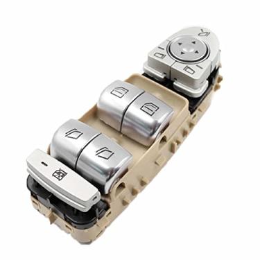 Imagem de Interruptor de espelho elétrico de janela de cor bege direito, adequado para Viano W447 4475450413 A4475450413