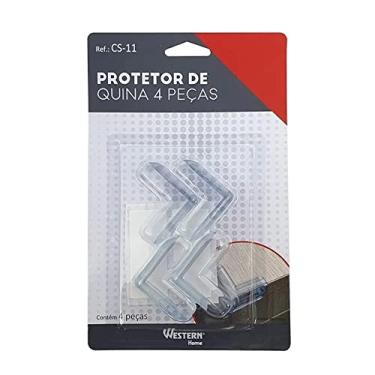 Imagem de Western CS-11 Protetor de Quina, Incolor, 4 unidades