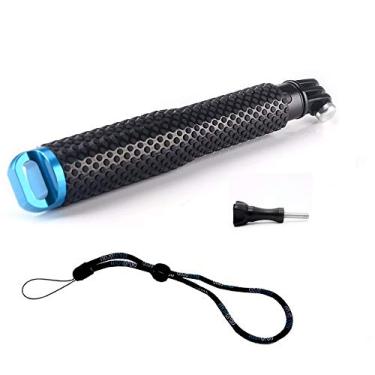 Imagem de Bastão Retrátil Prova D'água 19-49cm para GoPro Hero SJCam Xiaomi - Azul