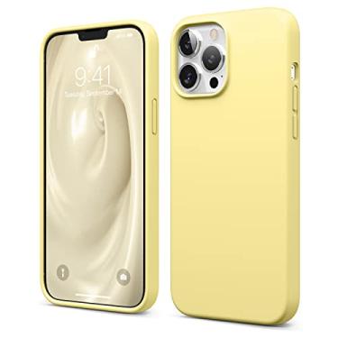 Imagem de elago Capa compatível com iPhone 13 Pro Max, capa de silicone líquido, capa protetora de câmera de corpo inteiro, à prova de choque, capa de telefone fina, forro de microfibra macia antiarranhões, 17