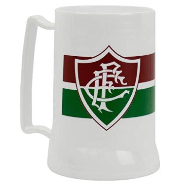 Imagem de Caneca Branca Gel Isolante Térmico 400ml - Fluminense