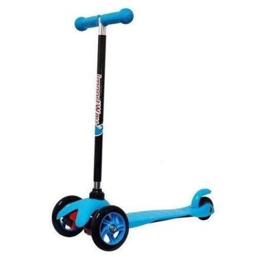 Imagem de Patinete Infantil 3 Rodas Altura Regulavel Antiderrapante com Freio Até 60 kg Esporte Diversão Importway BW011AZ