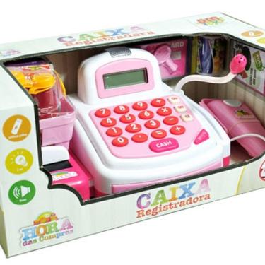 Imagem de Caixa Registradora Com Acessórios Som e Luz Dmt3815 Dm Toys