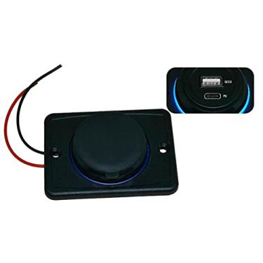 Imagem de Tomada USB Automotiva 2.1A + 1 USB-PD RS-111 3U BR - Roadstar