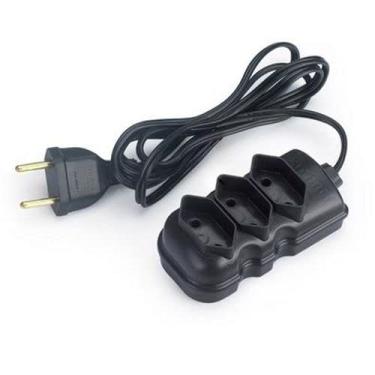 Imagem de EXTENSAO COMPACT BIPOLAR 5M 2P PRETO