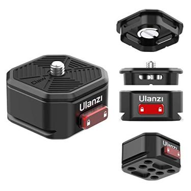 Imagem de Suporte de tripé de câmera com placa de liberação rápida, kit de placa QR, para câmeras Canon/Sony/Nikon/LUMIX, montagem rápida entre tripé/monopé/lider/estabilizador gimbal