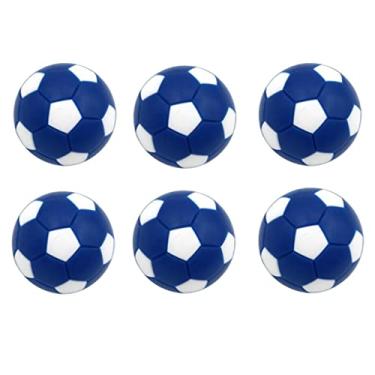 Imagem de Almencla Bolas de futebol de plástico de 32 mm para bola de pebolim de mesa, azul