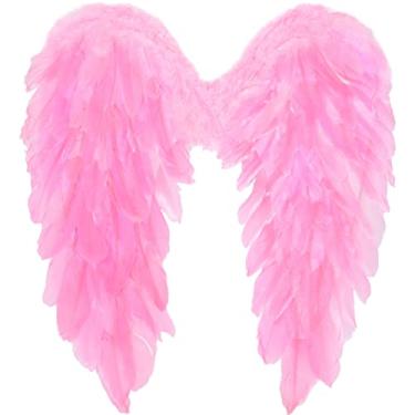 Imagem de Angel Wing Christmas Halloween Fancy Dress Kids Cosplay Party Prop Pink