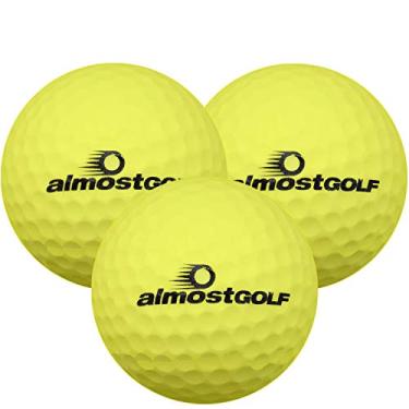 Imagem de Almost Bolas de golfe Golf Limited Flight (pacote com 3 bolas) - Amarelas - da in The Hole Golf