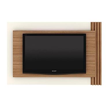 Imagem de Painel Home para TV até 65 Sala de Estar PL3001 Natural/Off White G69 - Gran Belo