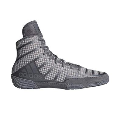 Imagem de adidas Men's Adizero Varner Wrestling Shoes, Onyx/Grey, Size 6